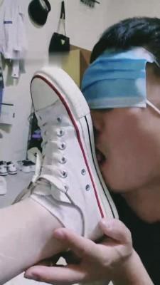 【露娜】帆布鞋白袜蹂躏 bf14720