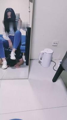 【露娜】帆布鞋白袜蹂躏 bf14720