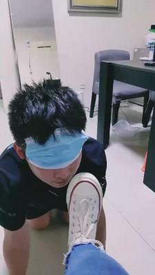 【露娜】帆布鞋白袜蹂躏 bf14720