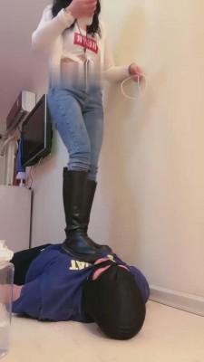 【初见】御姐长靴全体重踩踏 bf14659