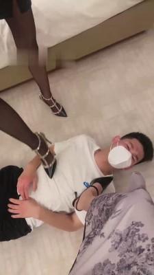 【齐月】双S高跟碾压狗奴 bf14575