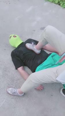 【美离子】双S户外重度踢踹【双视角版】 bf14513