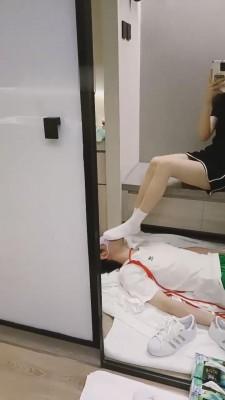 【糖糖老师】运动鞋原味棉袜羞辱奶狗 bf14462