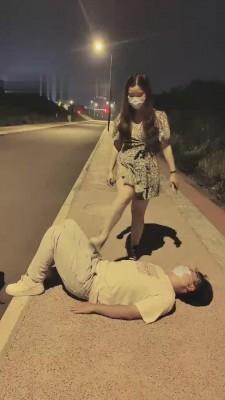 【圆圆S】户外帆布鞋羞辱路人 bf14485