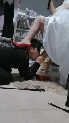 【乐爷】婚纱女王玩游戏 bf14347