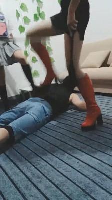 【安康十三姨】各种皮靴跳踩践踏 bf14388