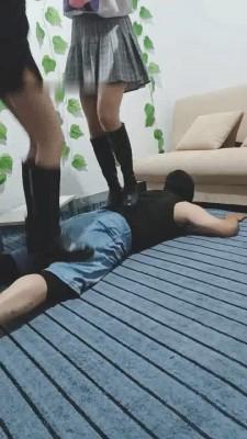 【安康十三姨】各种皮靴跳踩践踏 bf14388