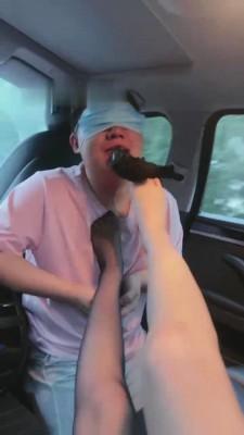 【简一】车模车内恋足调狗 bf14355