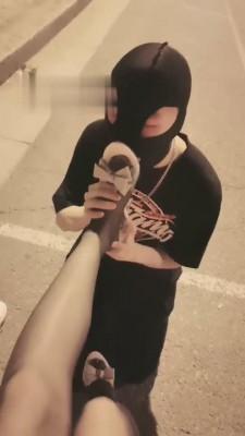 【媛媛】开车户外羞辱路人 bf14325