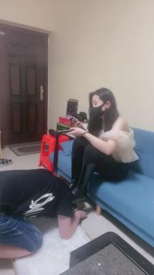 【露娜】原味黑丝碾压贱狗 bf14164