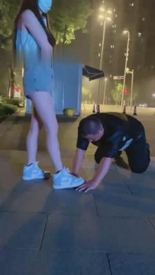 【樱桃大大】夜跑偶遇抖M狗奴才 bf14166