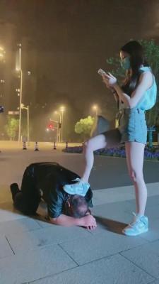 【樱桃大大】夜跑偶遇抖M狗奴才 bf14166