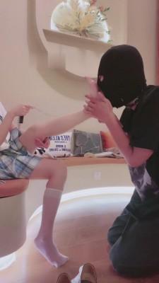 【甜心】JK学生S白丝羞辱师兄 bf14110