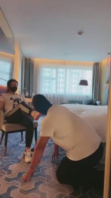 【冷颜】健身后脏臭原味羞辱 bf13849