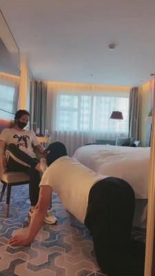 【冷颜】健身后脏臭原味羞辱 bf13849