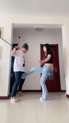 【玖幽】牛仔裤踢裆钻胯SP bf13908