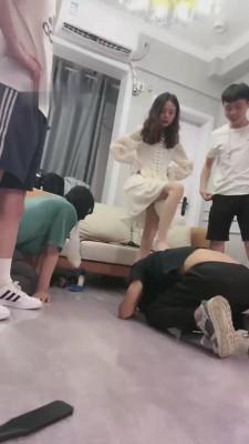 【回眸】超精彩-两对情侣主羞辱双狗【双视角版】 bf13765