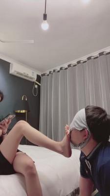 【骨精精】内裤套头恋足调 bf13784