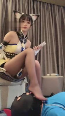 【维妮】cos可爱角色诱惑同学做狗 bf13779