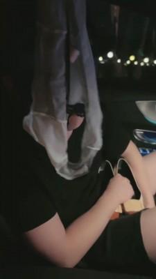 【美美子】下班回家车内诱惑调 bf13713