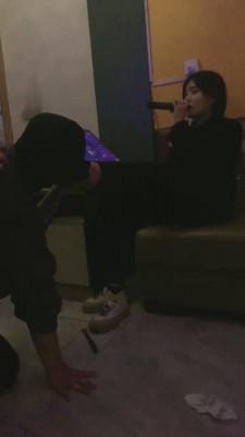 【精神小妹】超强素人学生KTV群调 bf13557