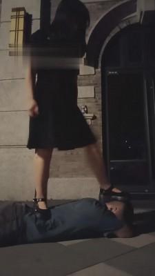 【月玖儿】看女朋友户外调绿帽狗 bf13536