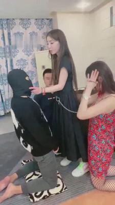 【领主老大】奴下奴专场-教女奴做S调教 bf13468