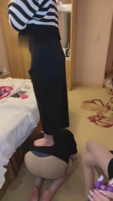 【00后叶娘】带素人闺蜜首调狗【双视角版】 bf13363