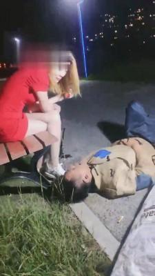 【紫烟】户外调教拾荒者【双视角版】 bf13386