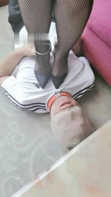 【黛颜】高跟鞋深喉老狗 bf13354