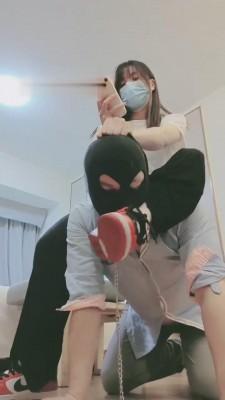 【妮蔻】AJ鞋原味袜羞辱狗奴 bf13347