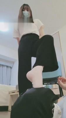 【妮蔻】AJ鞋原味袜羞辱狗奴 bf13347