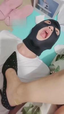 【夏芙】原味白袜羞辱踩踏家奴 bf13346