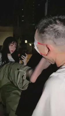 【风吟殿下】深夜户外骑马遛狗 bf17281