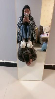 【惜沫】小白鞋白袜辱脚垫 bf21257