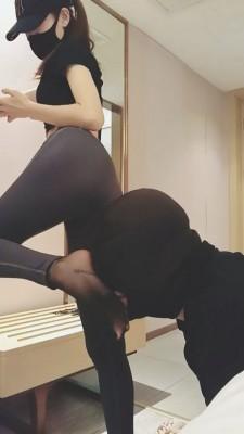 【美娜格格】瑜伽教练AJ白袜+黑丝辱狗 bf21261