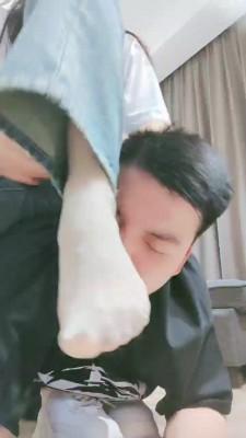 【妮蔻】迷恋脏白鞋/丝袜的狗 bf21266