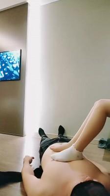 【武汉小主】长靴棉袜全体重踩踏 bf21173