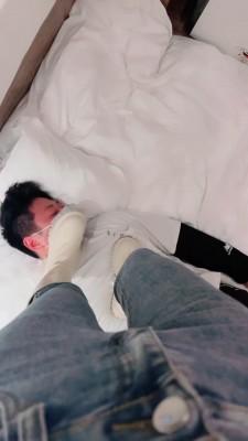 【筱七S】闻舔脏靴子黑船袜 bf21210