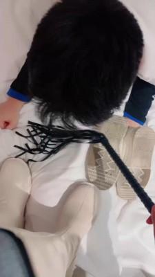 【筱七S】闻舔脏靴子黑船袜 bf21210