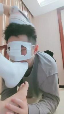 【妮蔻】夜跑后超臭原味脚辱 bf21130