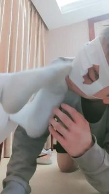 【妮蔻】夜跑后超臭原味脚辱 bf21130