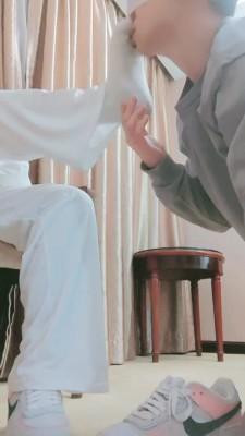 【妮蔻】夜跑后超臭原味脚辱 bf21130