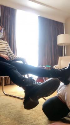 【月主】长靴臭棉袜踩踏 bf21115