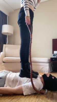 【月主】长靴臭棉袜踩踏 bf21115