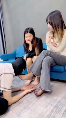 【狗哥】姐妹花教训家务奴 bf21051