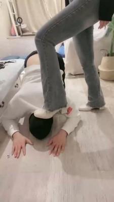 【露娜】喜欢被女友踩踏【完整版】 bf21052