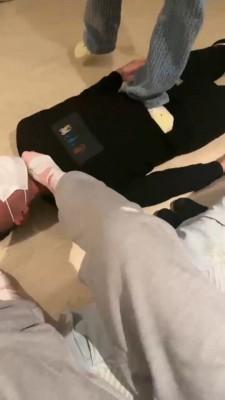 【小软】双S原味棉袜脚辱狗【双视角】 bf21032