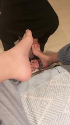 【小软】双S原味棉袜脚辱狗【双视角】 bf21032