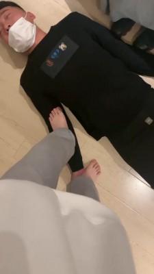 【小软】双S原味棉袜脚辱狗【双视角】 bf21032